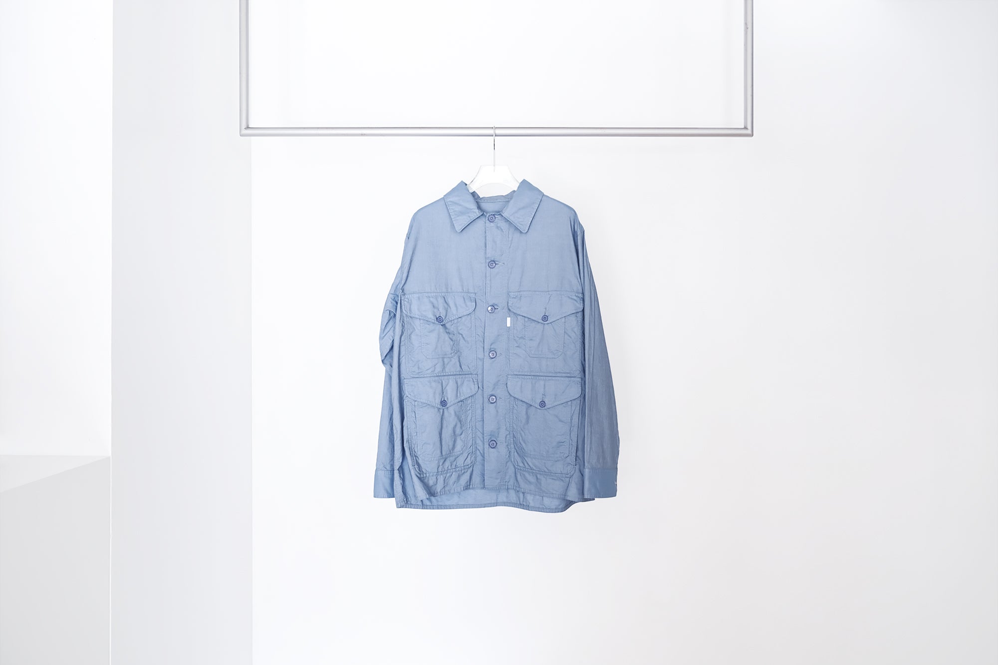 SH SINGLE MACKINAW SHIRT (CHAMBRAY) SH-MKNW-003 | Outdated
