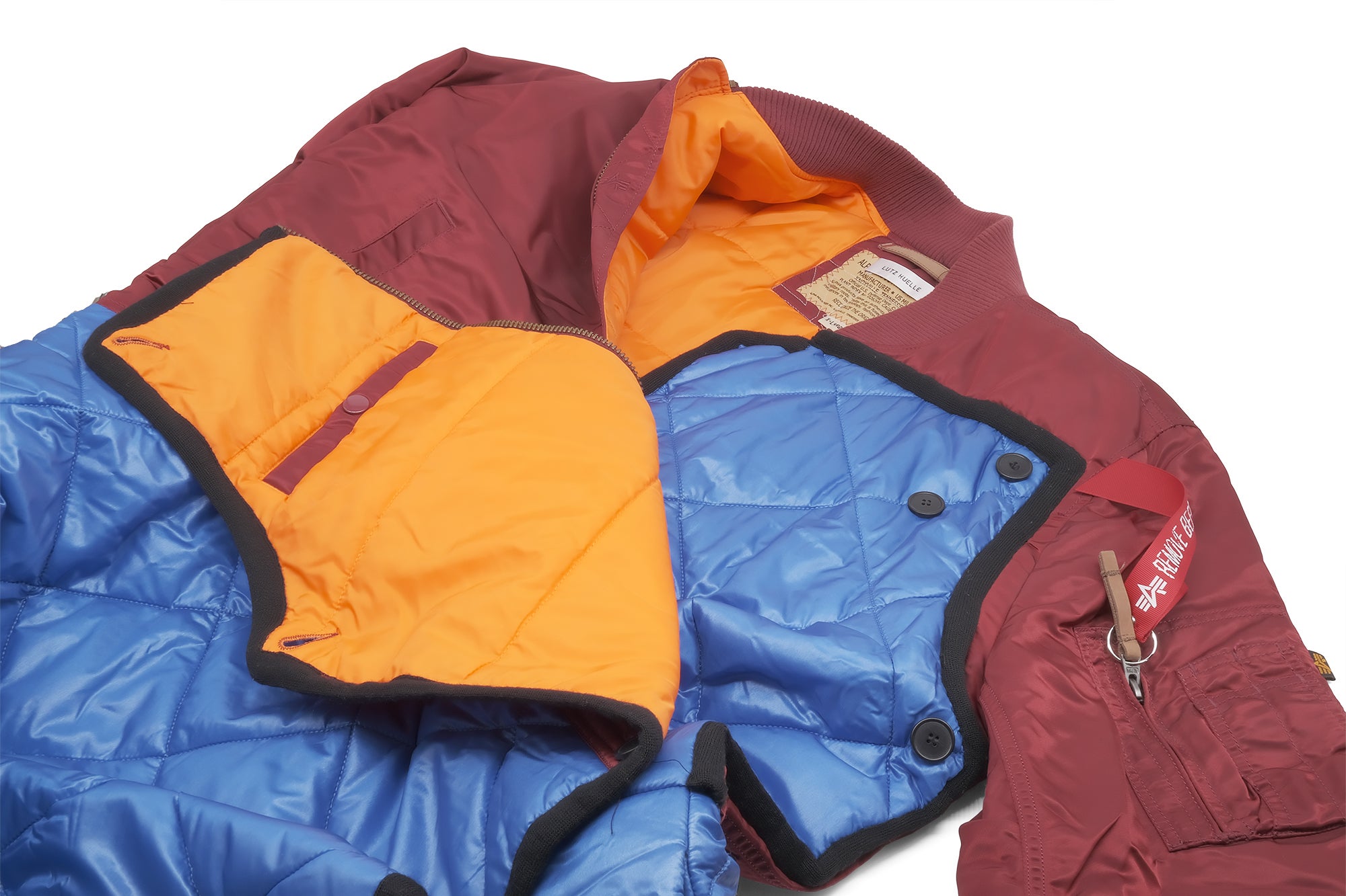 VINTAGE LUTZ HUELLE×ALPHA INDUSTRIES MA-1 COAT | Outdated