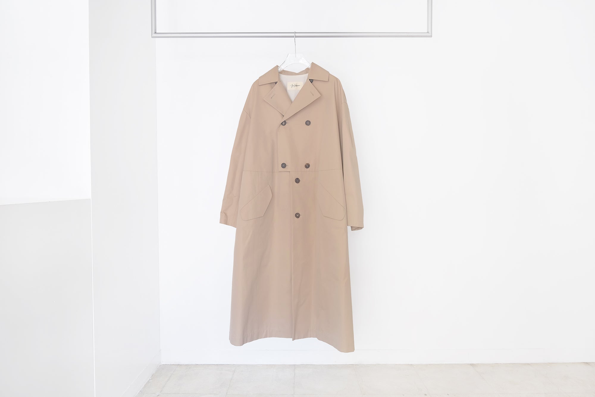 Edition×77circa ロングトレンチコート （フード付き キルティング 
